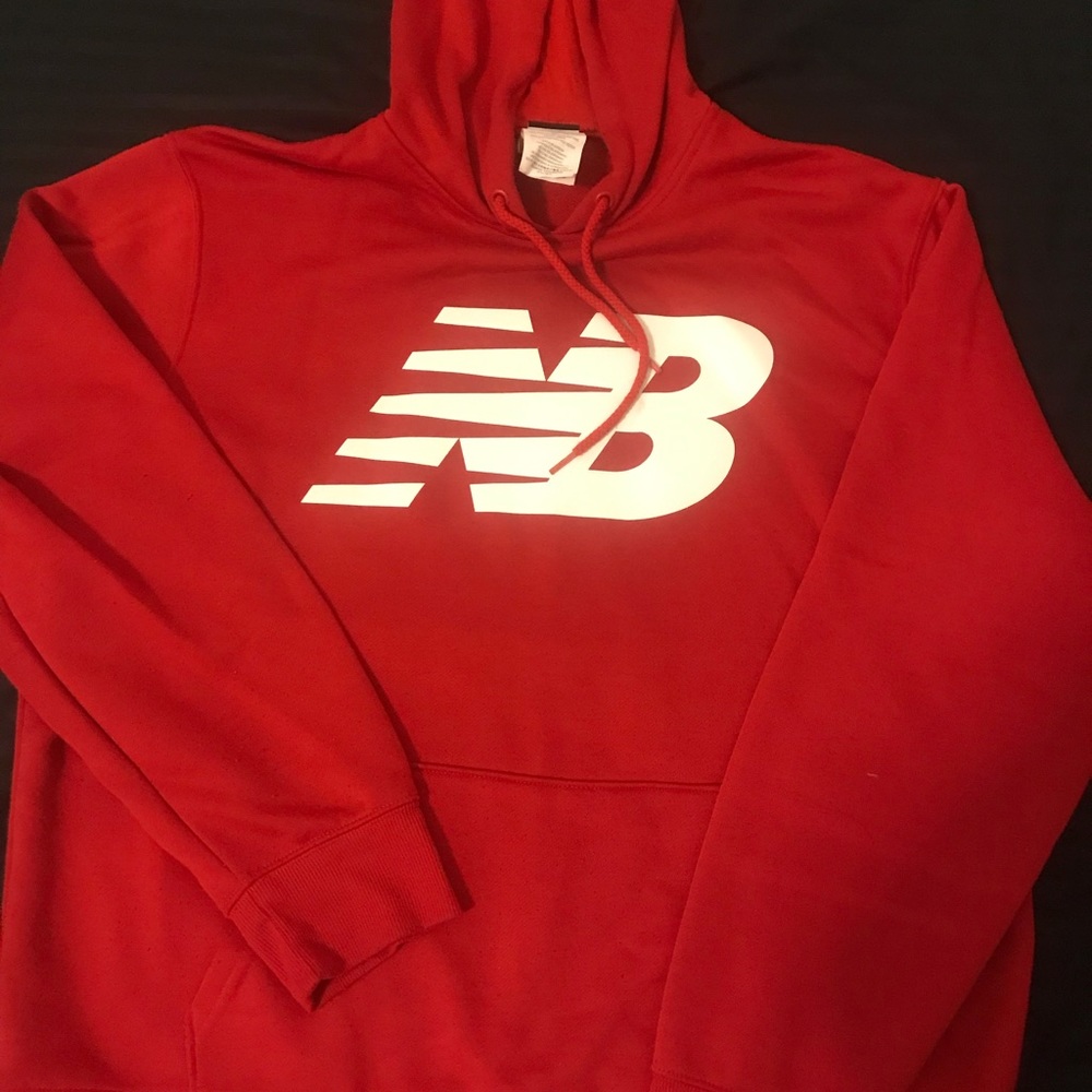 New Balance Red Hoodie Unisex